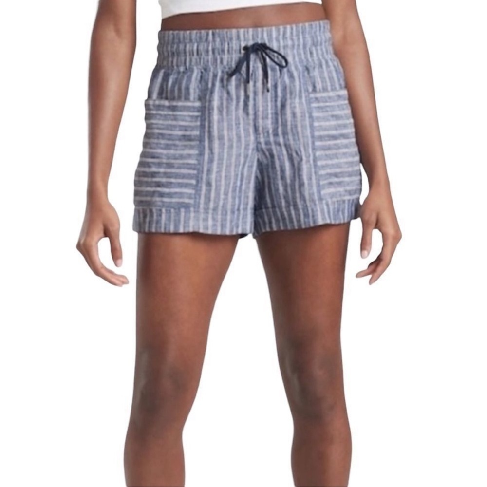 Athleta Cabo tide linen 4” short